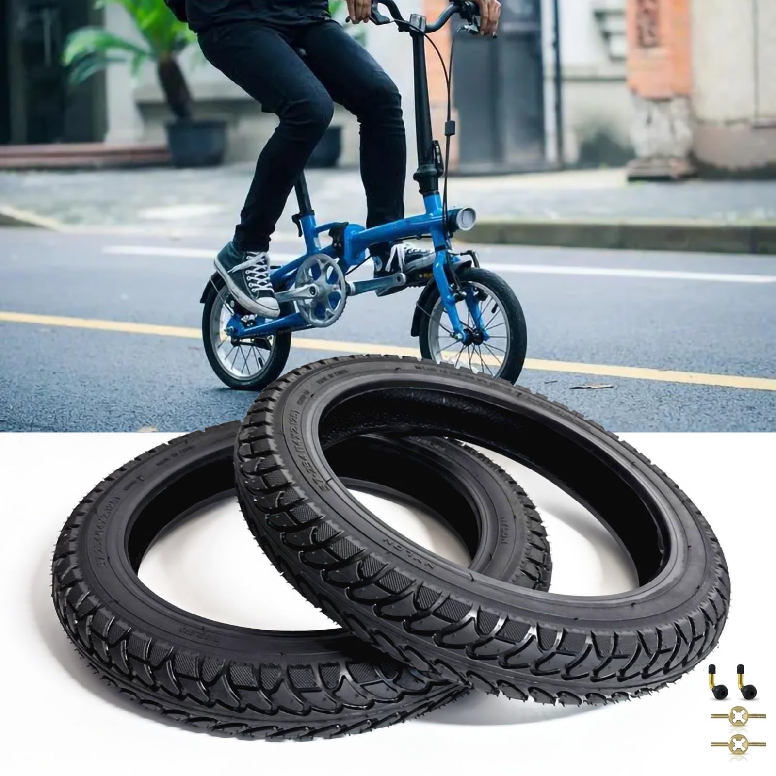 Tubeless Bike Tire 14 X Electric Bike Tubeless Tire
