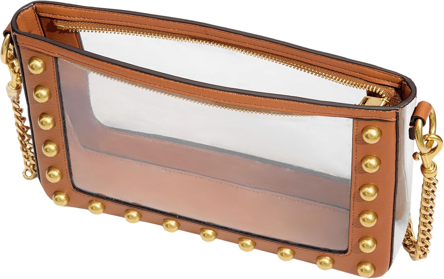 Rebecca Minkoff M.A.B. Clear Crossbody Bag, Stadium Approved Transparent Purse for Concert and Events