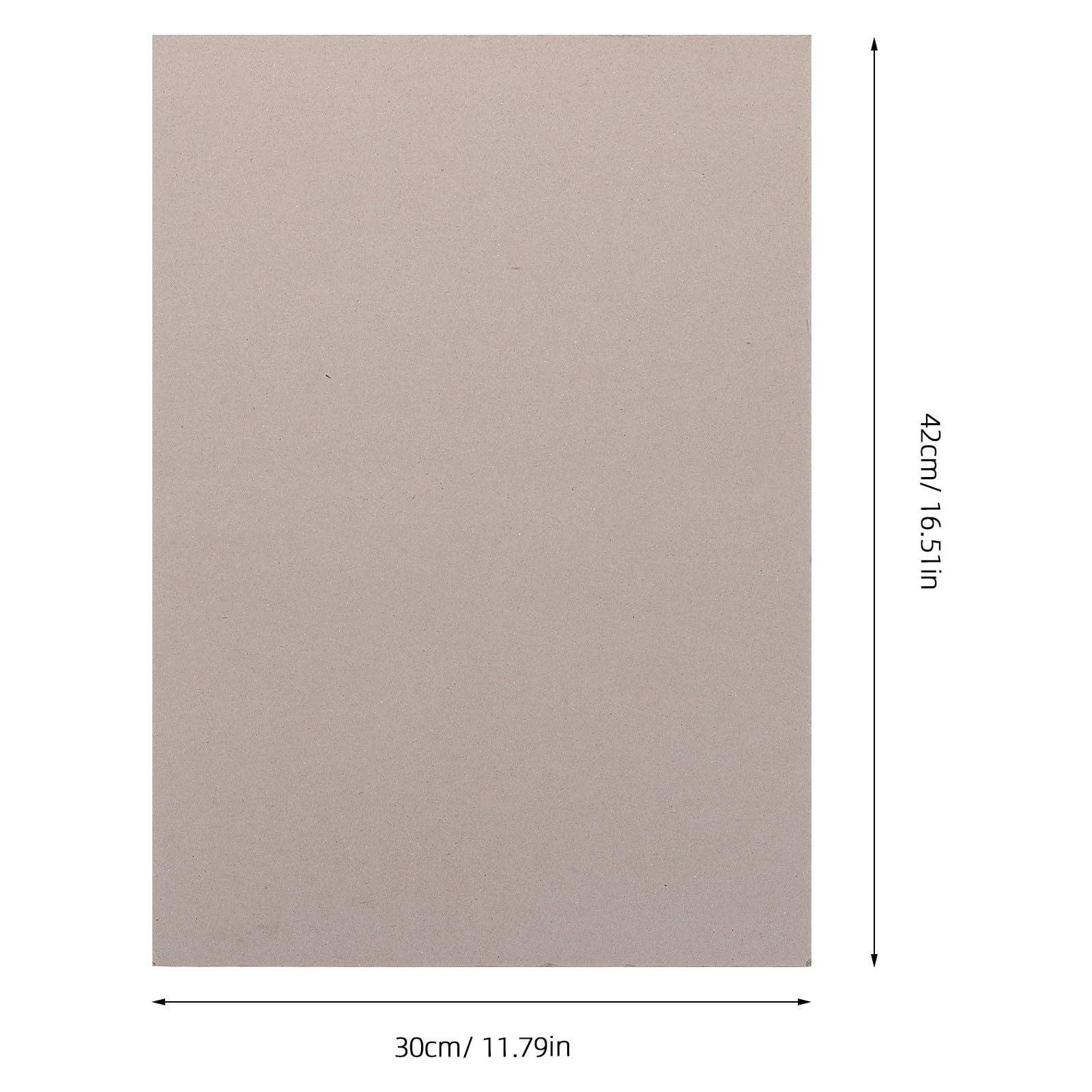 18 szt. podkładek pod ramki do zdjęć - 16,54 x 11,81 cala, szare, A3, podkładki do wydruków, tekturowych grafik, zdjęć, montażu, rękodzieła