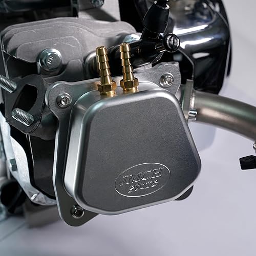 Miniatura 7 de JMCHstore Cubierta de válvula de aluminio Billet para Predator 212 Non hemi Coleman CT200U CT100U BT200X CC100X Mini Bike, SK100 KT196 Go Kart Baja
