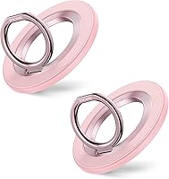 Vista 38 de SYNCWIRE Soporte de Anillo Magnético para Teléfono para MagSafe, Rotación de 360°, Soporte de Agarre para Teléfono Celular, Anillo para Dedo Atril