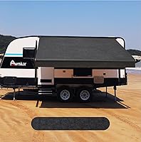 Vista 9 de Awnlux Toldo de repuesto de tela de vinilo impermeable para toldos, camping, tela de ajuste universal, protección solar, protección UV, toldo