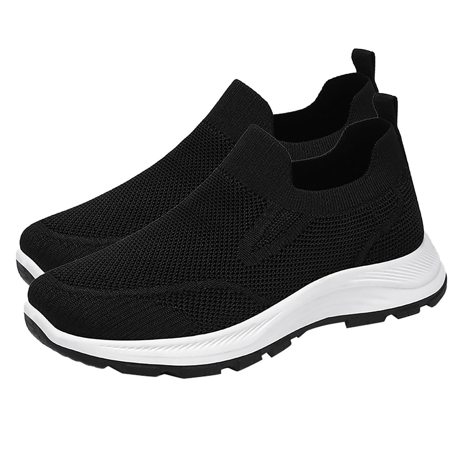 Scarpe Donna Ortopediche in Mesh Senza Lacci Scarpe da Corsa Slip on Comode Antiscivolo Sneakers Donna Running Punta Chiusa Barca Tennis Sneakers Offerta Estive Camminare Morbida Shoes