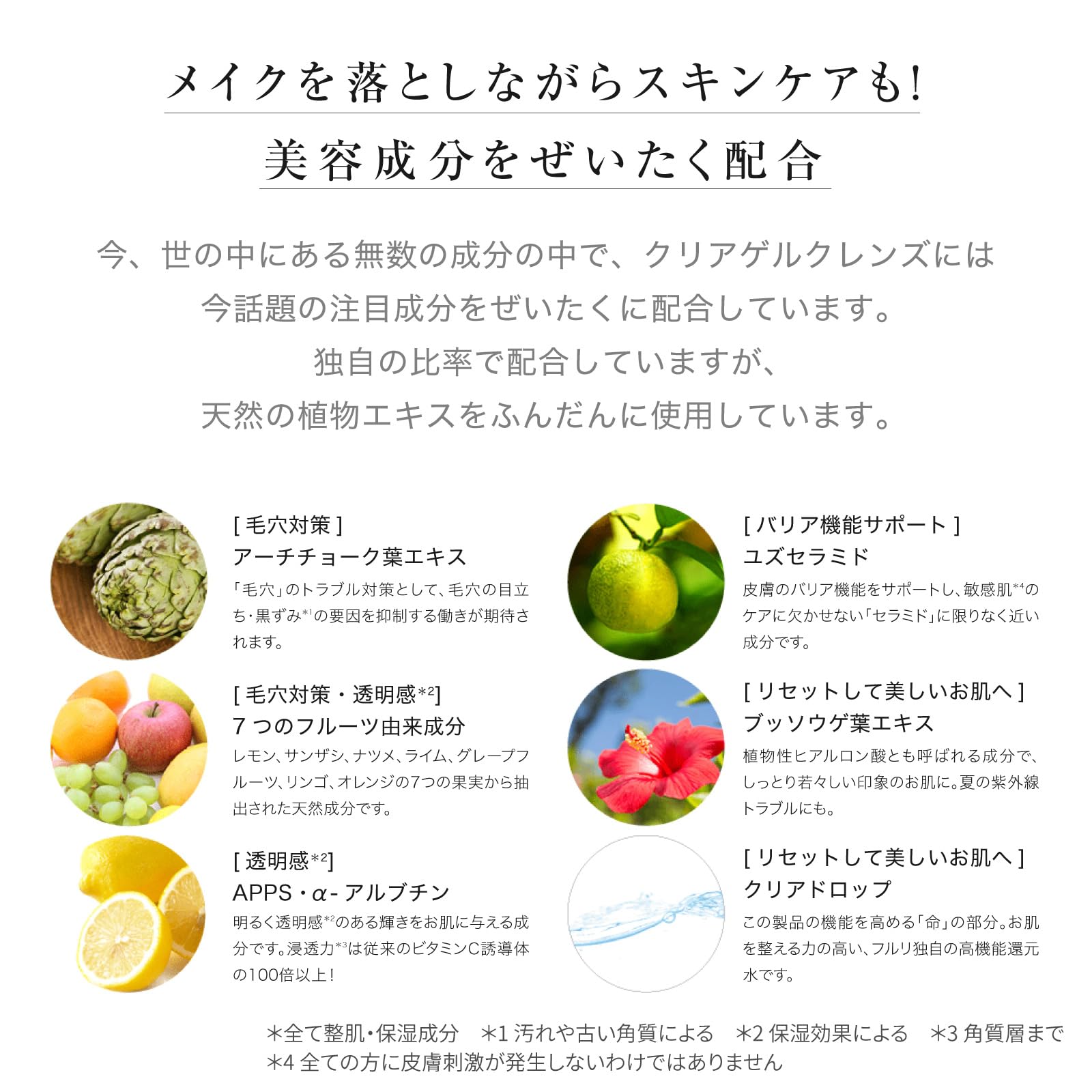 Amazon | フルリ クレンジングジェル 洗顔フォーム セット クリアゲル
