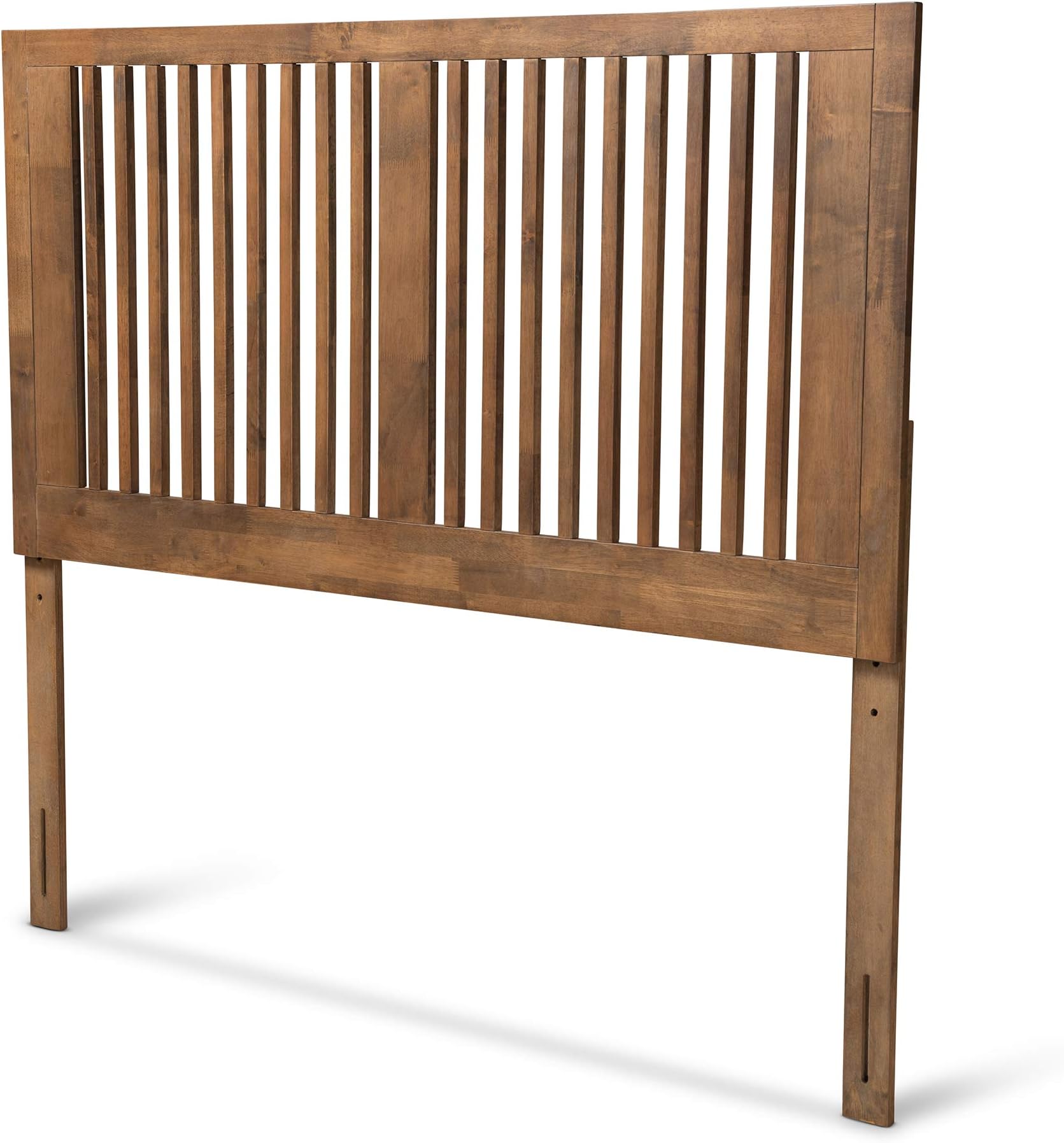 Baxton Studio Harena Headboards, Ash Walnut