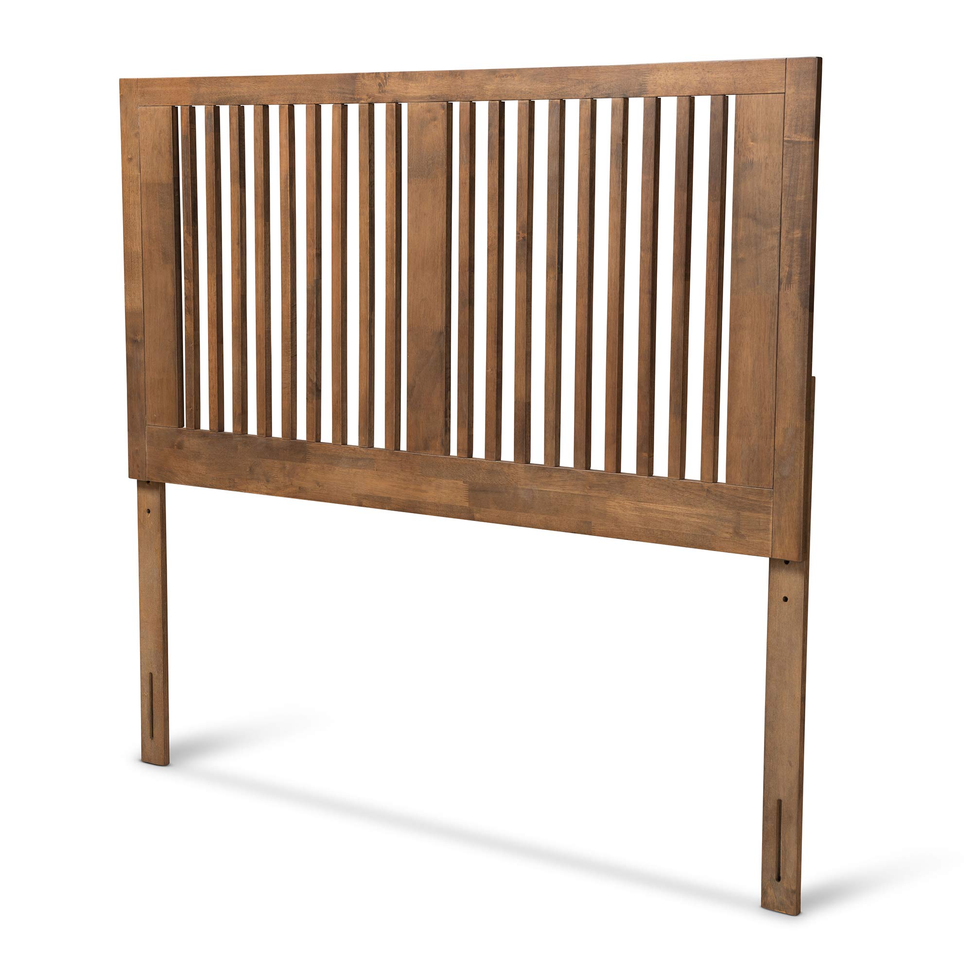 Baxton Studio Harena Headboards, Ash Walnut