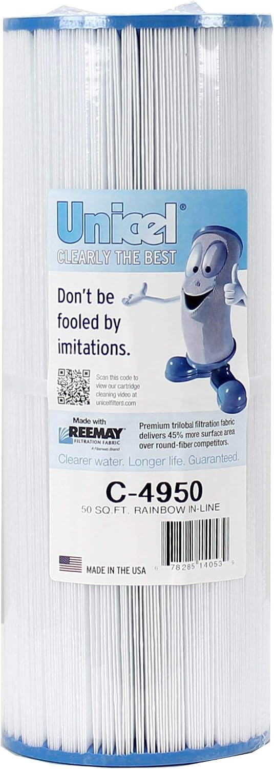 Unicel C4950 Pool/Spa Filter Replacement Cartridge C-4950 50 sq. ft (4 Pack)