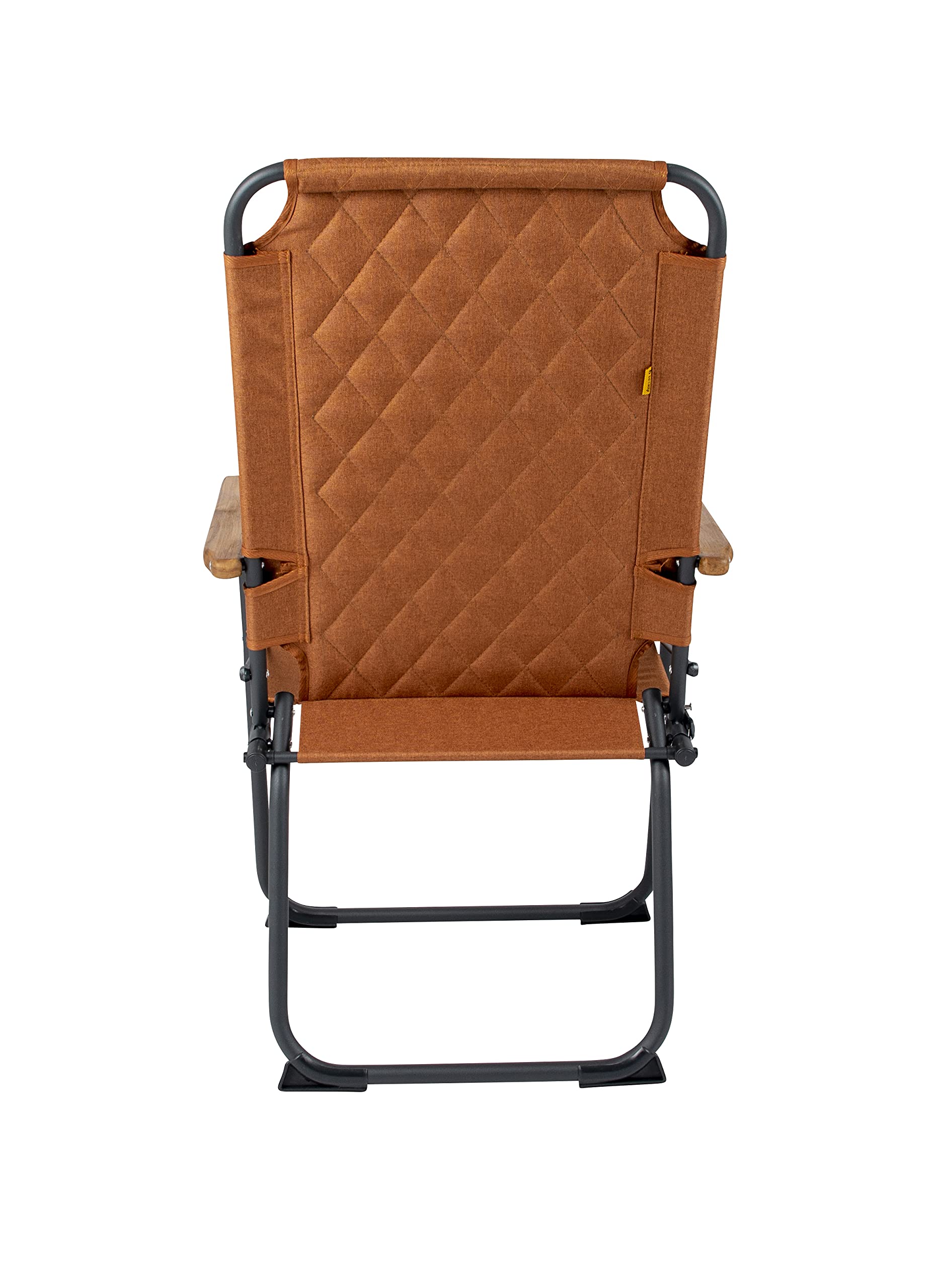 BO-CAMP BC IND Silla Jefferson XL arcilla per campeggiatori e outdoor, per comfort e praticità all’aperto