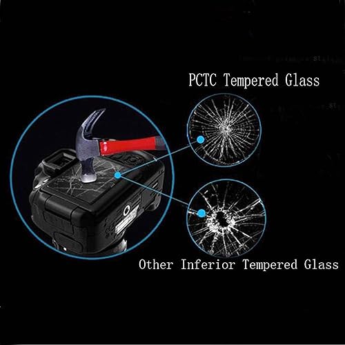 Miniatura 2 de PCTC Protector de pantalla compatible con Sony alpha A6600 A6100 A6400 A6000 A6300 A5000 Nex-7 NEX-6 NEX-5, [paquete de 3] vidrio templado de dureza