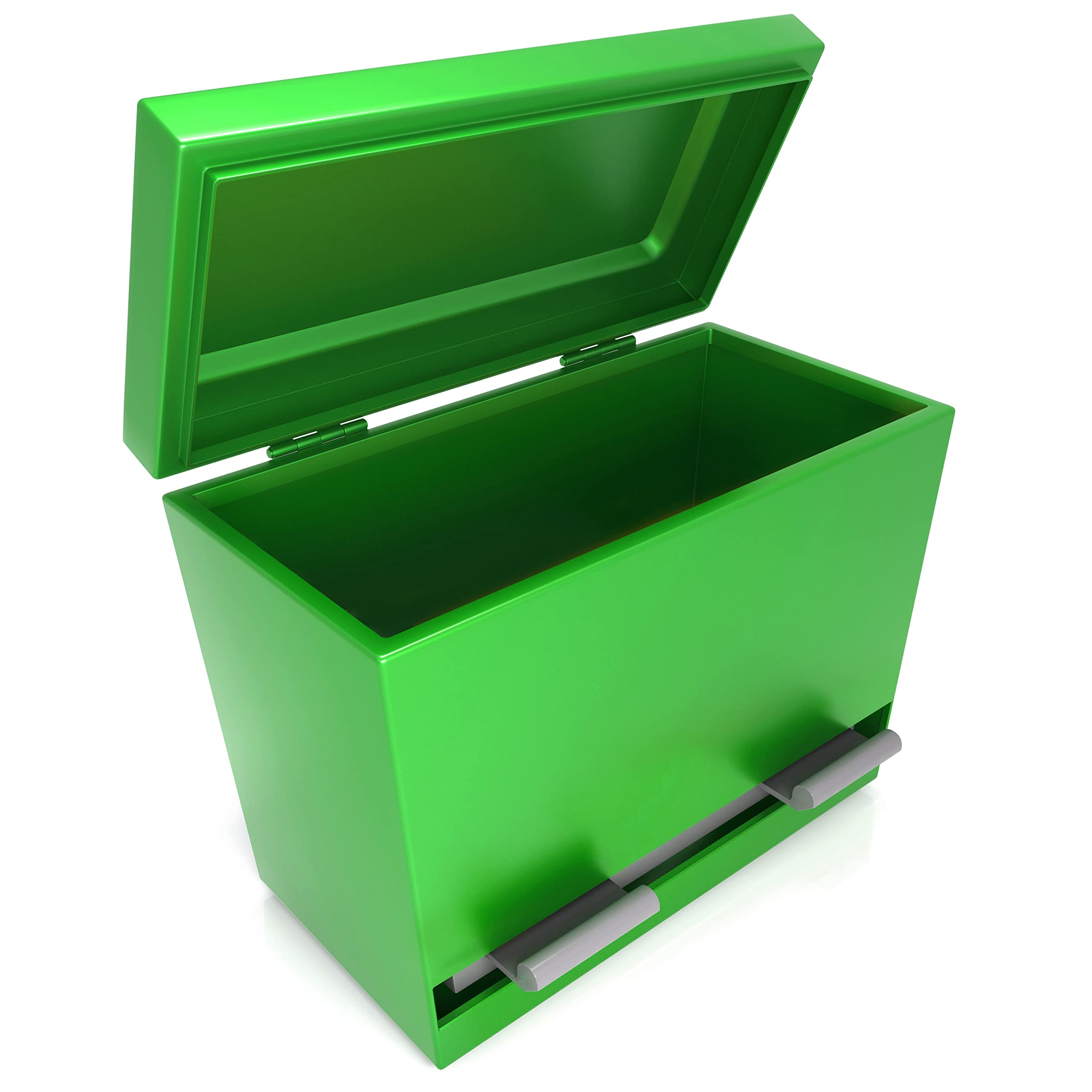 Bleistiftspenderhalter, grüner Edelstahlspender für Bleistifte mit 6 schönen Aufklebern zur Dekoration, Metall-Bleistiftspender für Klassenzimmer, Zuhause, Büro, Lehrer, Studenten (Bleistifte nicht im