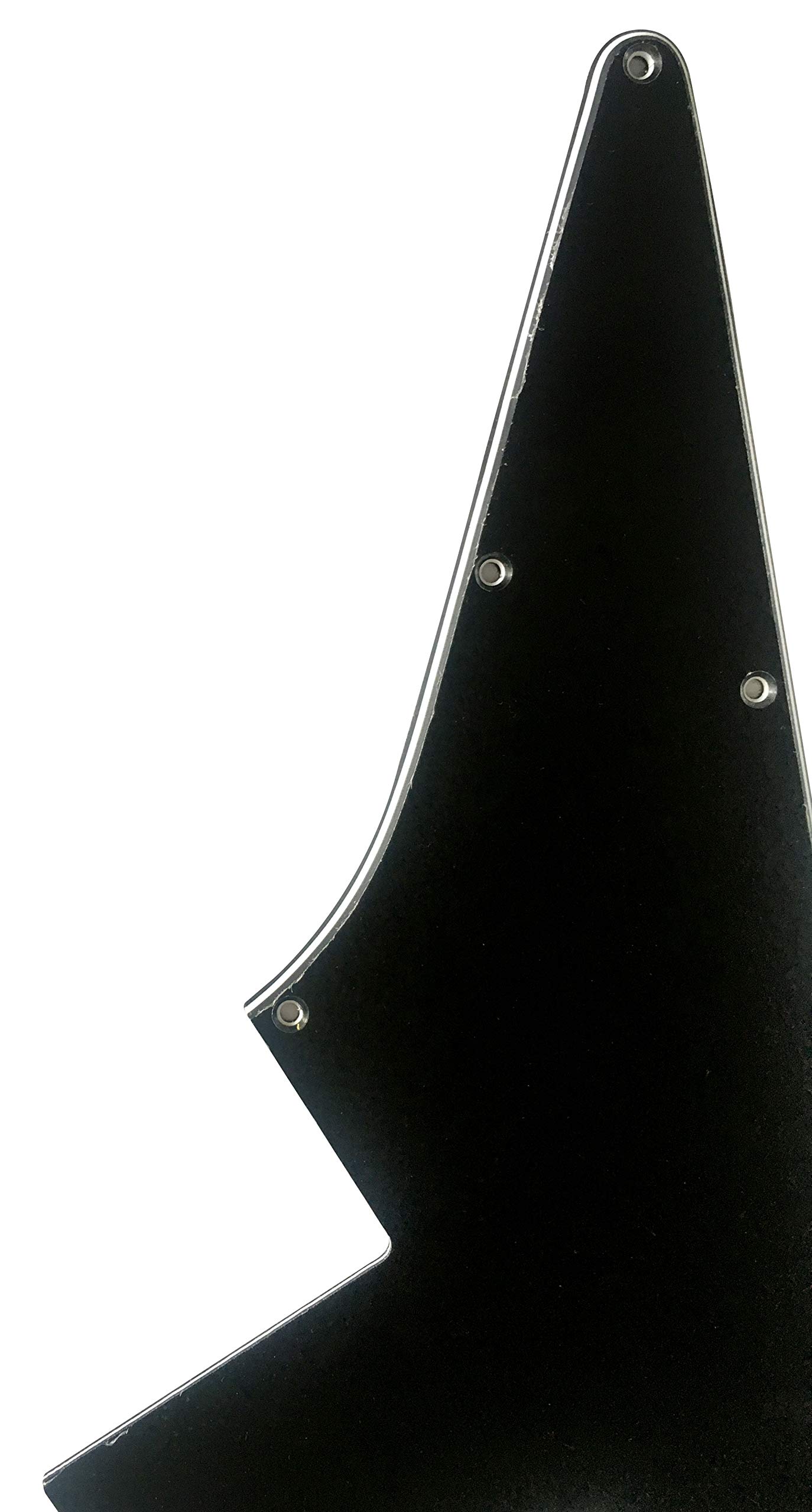 Battipenna Bianco 3 Strati Per Chitarra Gibson '76 Explorer – Personalizzato, Nuovo