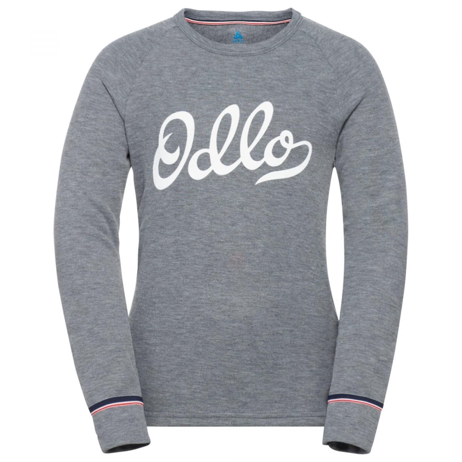 Odlo Herren Bl Top Crew Neck L/S Active Warm Originals Eco Kids T-Shirt