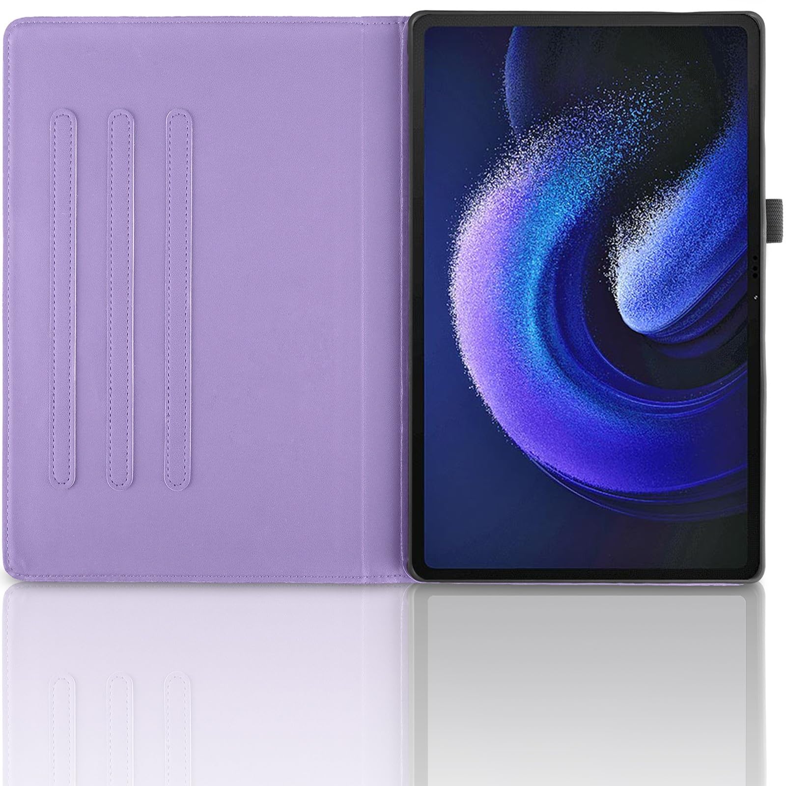 Custodia protettiva per tablet PC compatibile con Xiaomi Pad 6 Max 14 pollici 2023 custodia per tablet girevole a 360 gradi custodia pieghevole per tablet albero della vita guscio goffrato (colore: