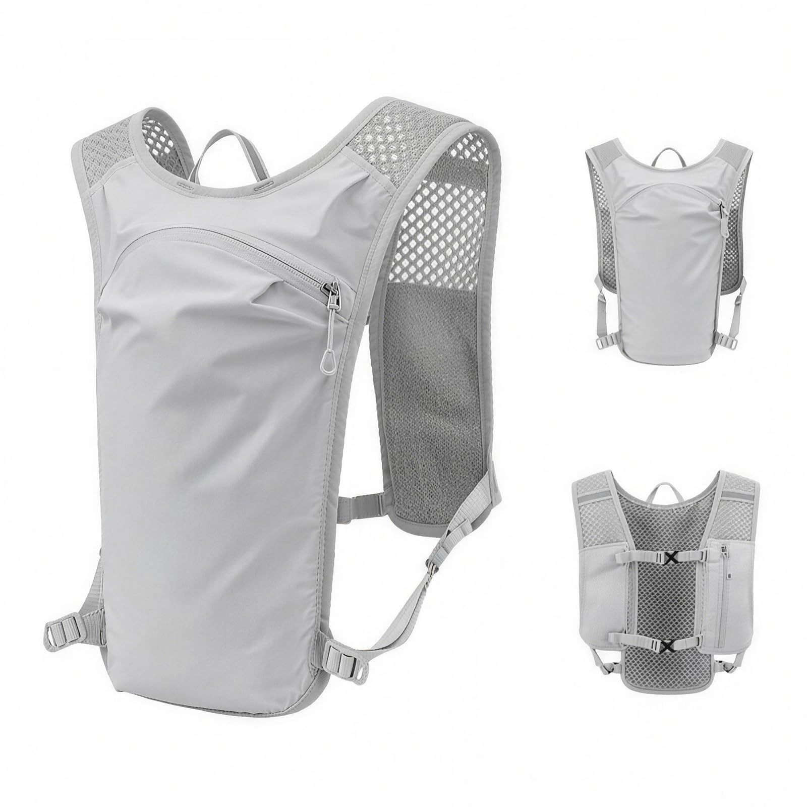 Pxvelcn Running Vest for Women & Men, Running Vest Hydration Backpack