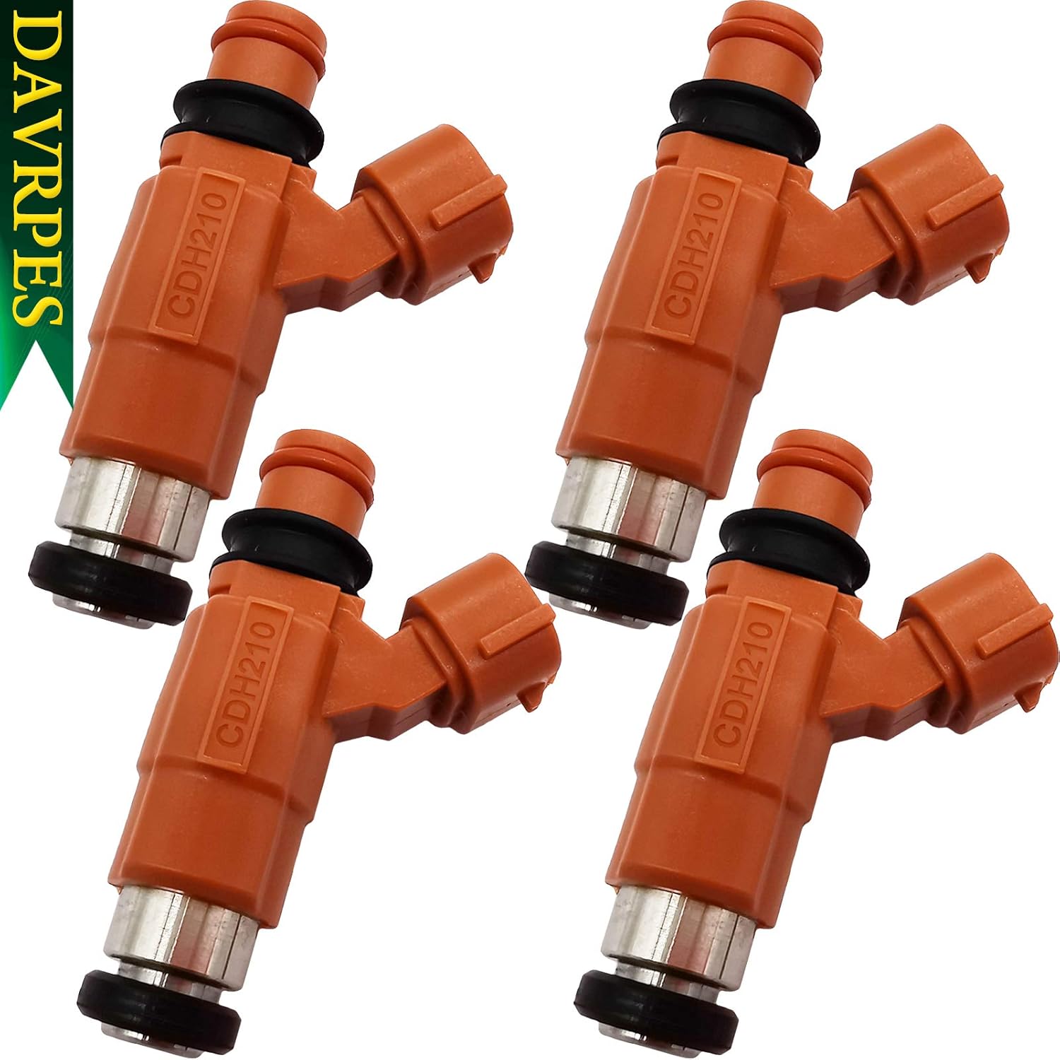 4Pcs INP771 CDH210 68V-8A360-00-00 Fuel Injectors 4 Holes Fuel Spray Nozzle For Yamaha Outboard 115HP Mitsubishi Eclipse Galant Mirage Chevy Dodge Stratus Vitara Replace#842-12223｜15710-65D00