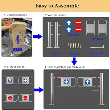 Automatic SingleAction Metal Doors for Warehouses & Libraries 150x100 cm Secure Pallet Solutions Ideal for Access Control & GNC Applications