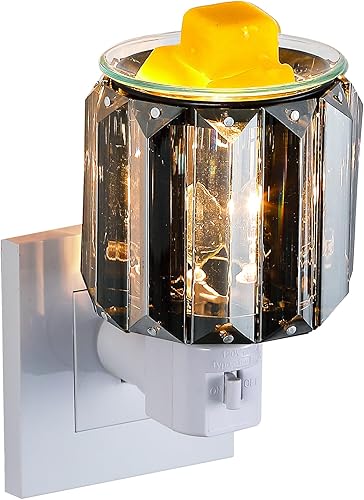 Miniatura 8 de MeplLivs Calentadores de fragancia enchufable enchufe decorativo para calentar velas perfumadas plata