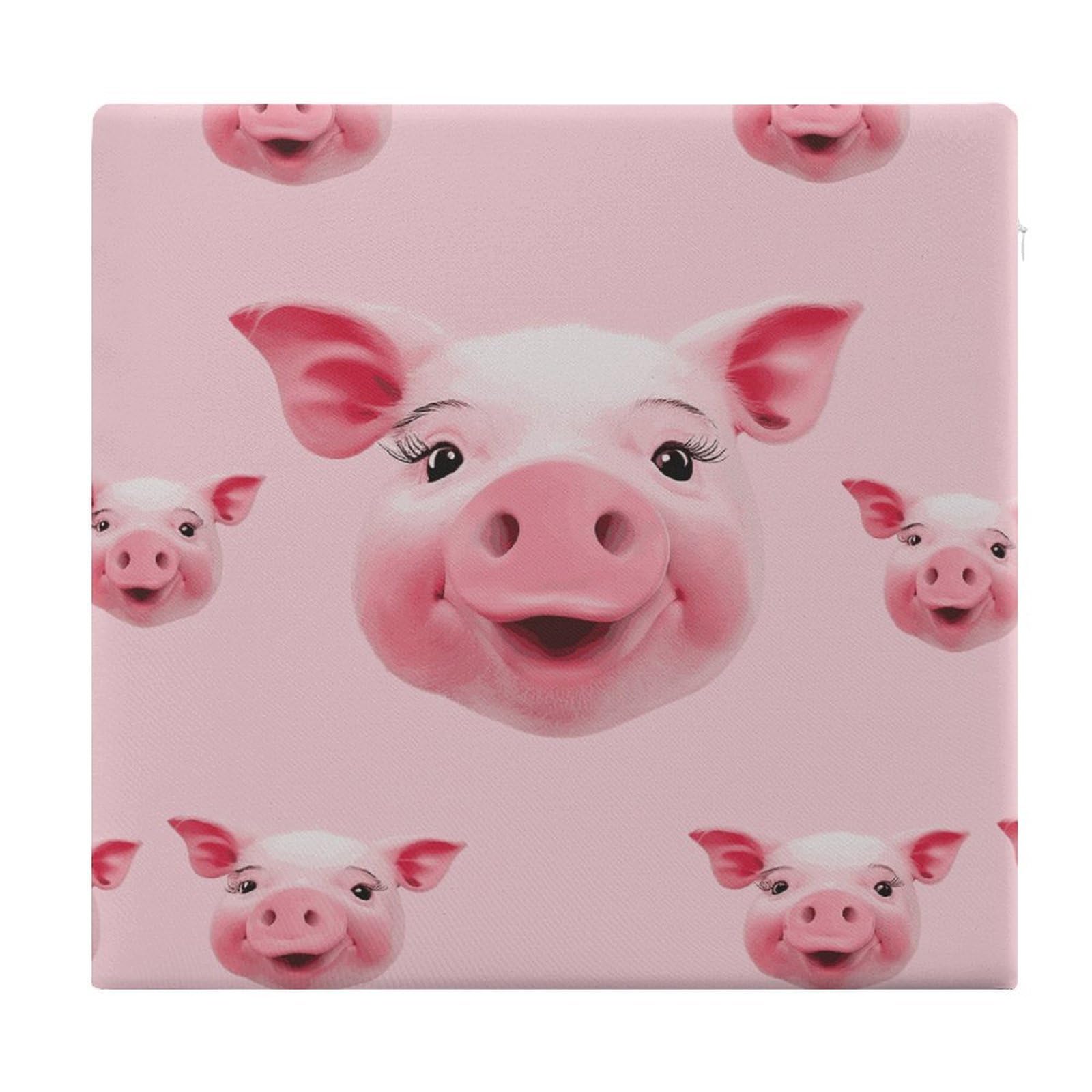 Adfgyerh Style Smiling (20) Cushions Memory Foam For Adults, Seat Cushion Chair Pads Soft, Square Pillows For Dining, Kitchen, Office, Patio Chairs