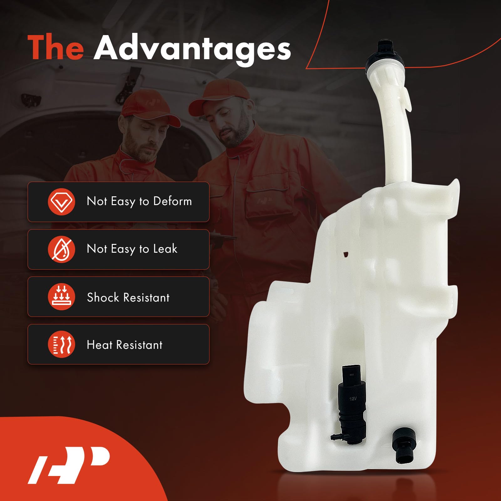 Cadillac Escalade Reservoir A-Premium Front Washer Fluid Reservoir With ...