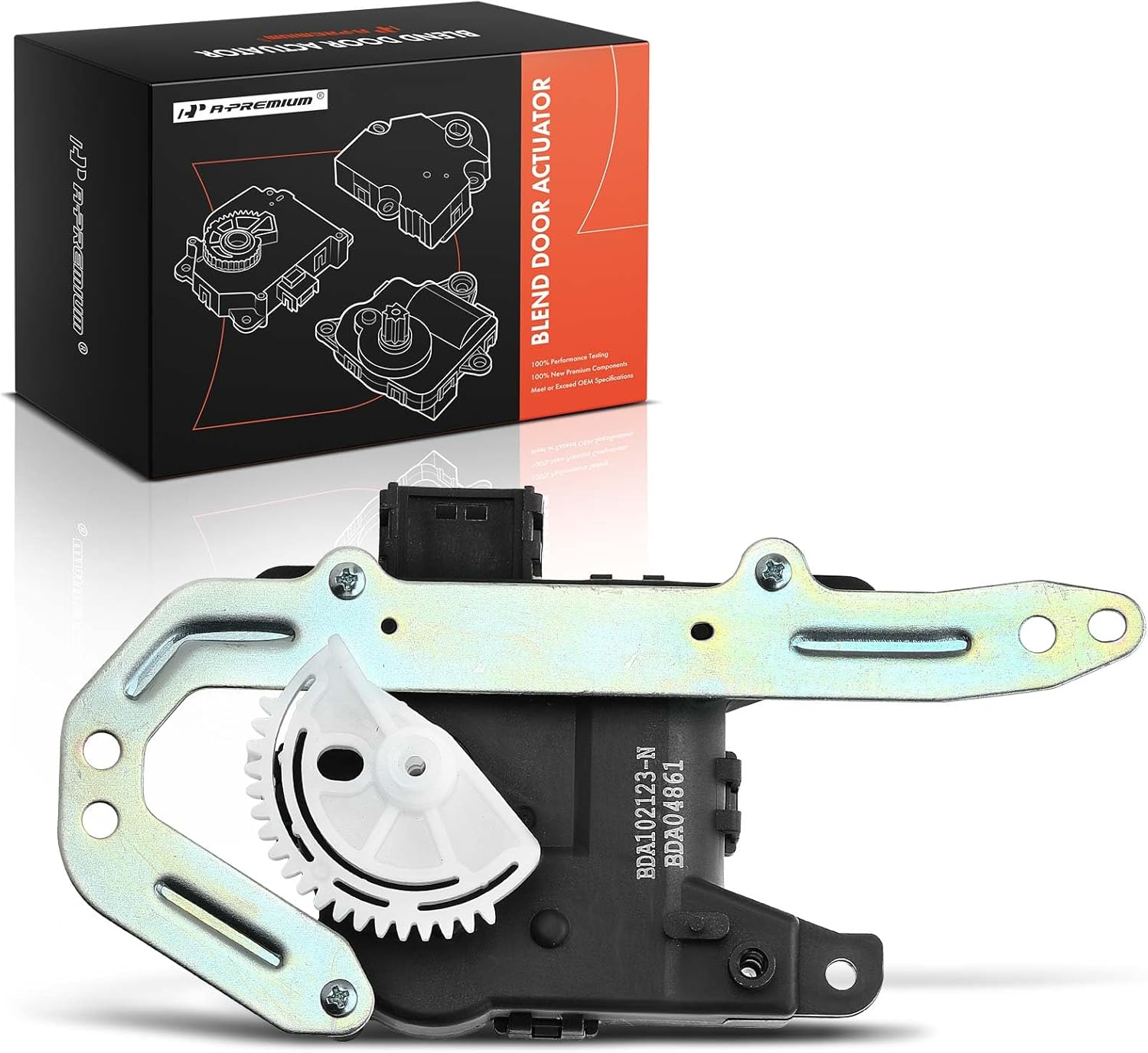 A-Premium HVAC Heater Blend Door Actuator, Compatible with Acura ILX/RDX 2013-2018 & Honda Accord 2013-2017, CR-V 2012-2016, Right Main, Temperature Actuator, Replace# 79170T0AA41