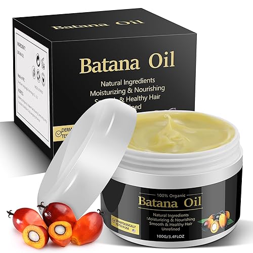 Batana - Aceite de batana natural puro para el crecimiento del cabello, aceite de batana crudo sin refinar para un cabello visiblemente más grueso y