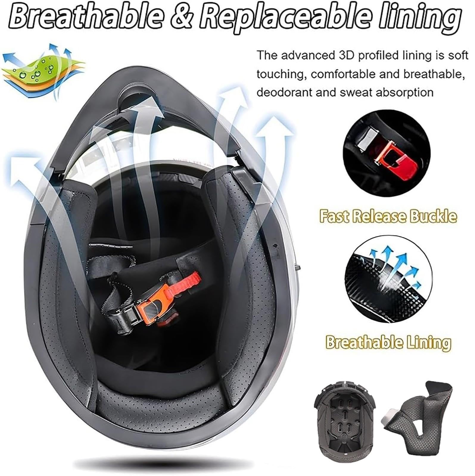 Casco Da Motocross Per Bici Da Cross Per Adulti