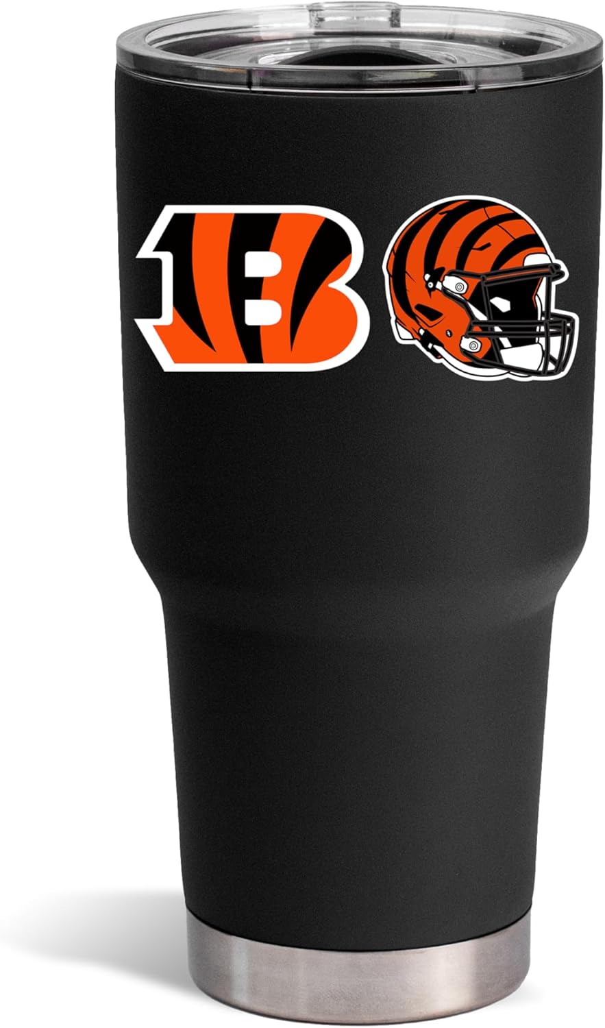 The Memory Company Officially Licensed NFL 30oz Insulated Stainless Steel Tumbler - Double Wall Vacuum Sealed Travel Mug with Built-In Bottle Opener, Leak-Proof Lid, Game Day Essential