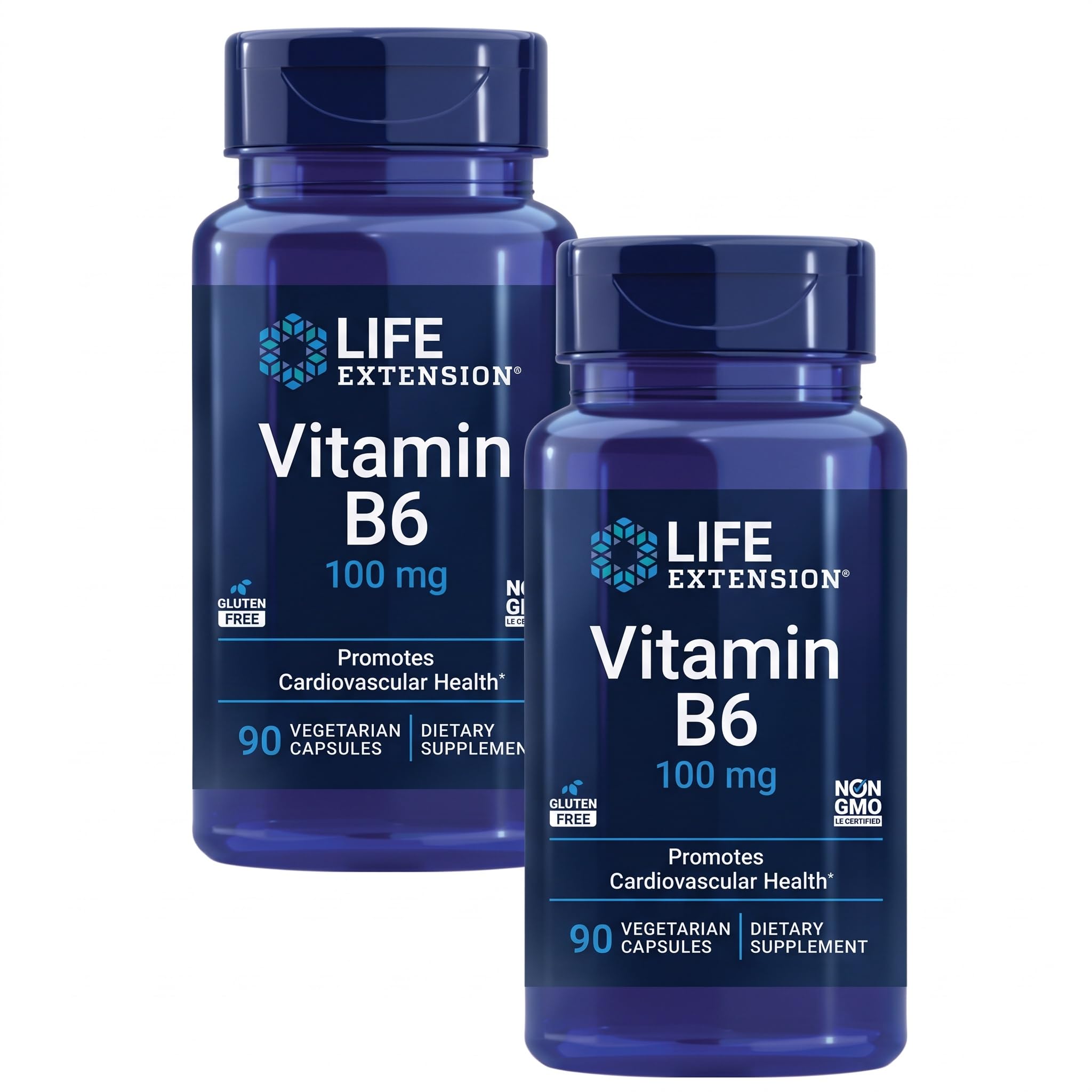 Life Extension Vitamin B6 High Potency, 100 mg, 90 Capsules — Amazon image 8