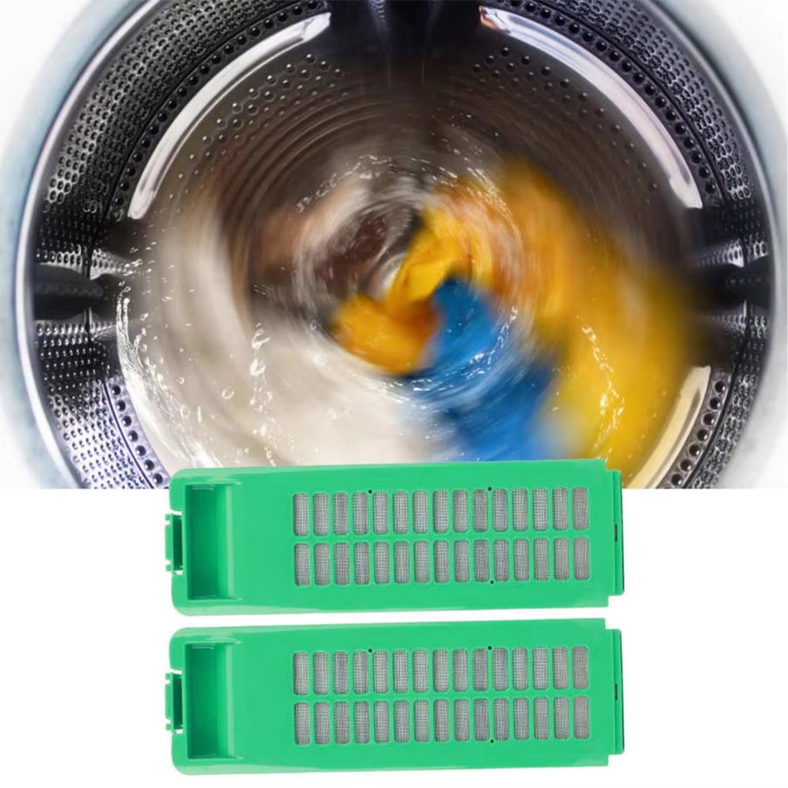 ZY-guolvqiV10 Filtro Di Ricambio Per Lavabiancheria, 1 Pezzo - 2