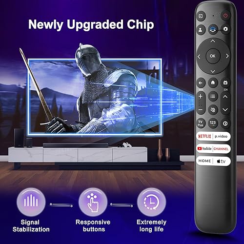 Vista 11 de Universal para Sony TV Control Remoto Reemplazo Compatible con Sony Bravia Smart LCD LED HD TVs RMT-TX100U