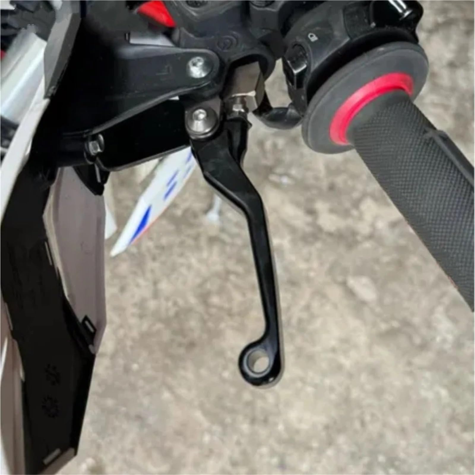 DirtBike pasuje do YAMAHA TTR250 1994 1995 1996 1997 motocyklowe dźwignie hamulca sprzęgła uchwyty hamulców motocyklowych(A pair red)