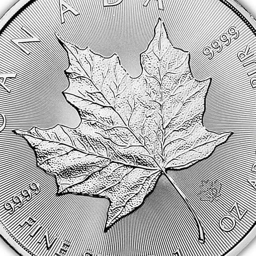 Miniatura 5 de 1988 - Present (Random Year) 1 oz Canadian Silver Maple Leaf Coin Brilliant Uncirculated with Certificate of Authenticity $5 Seller BU