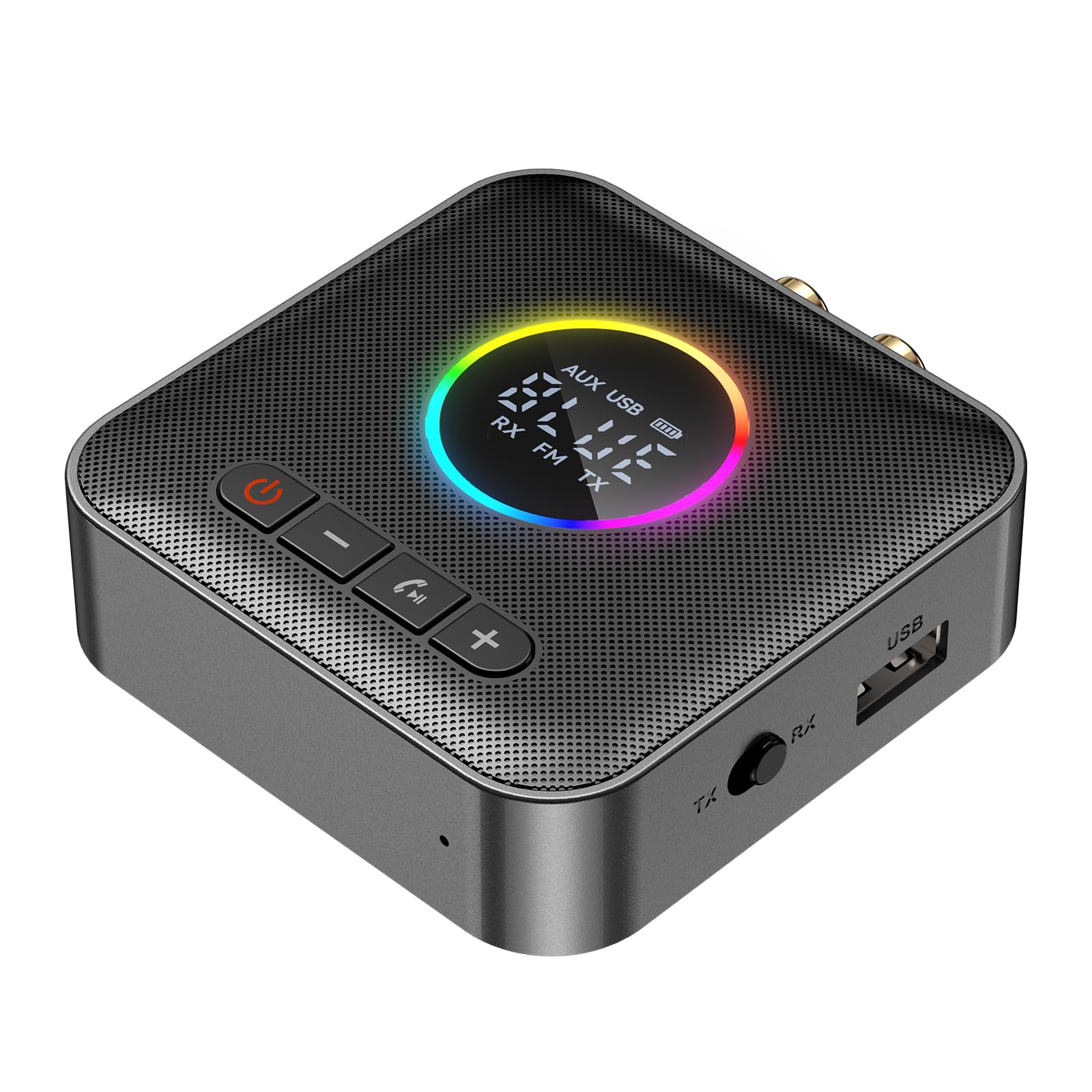 MOREGAX Upgraded Bluetooth 5.4 Audio Receiver Transmitter for TV Home Stereo/Speaker Bluetooth Audio Adapter