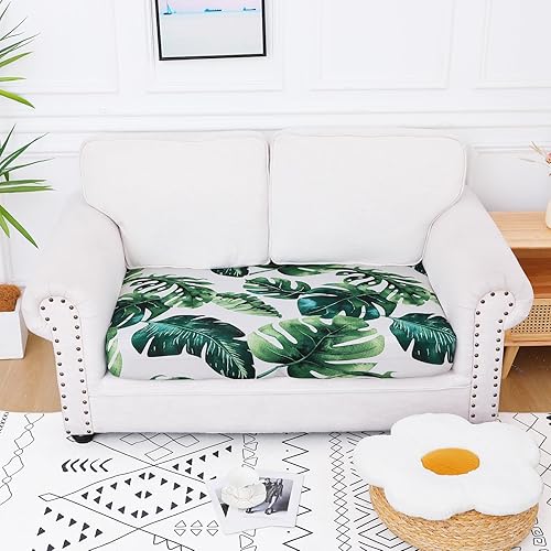 Miniatura 4 de smiry Fundas de cojín para sofá estampadas, fundas elásticas de cojín de repuesto, fundas de cojín antideslizantes para asiento de sofá, fundas de