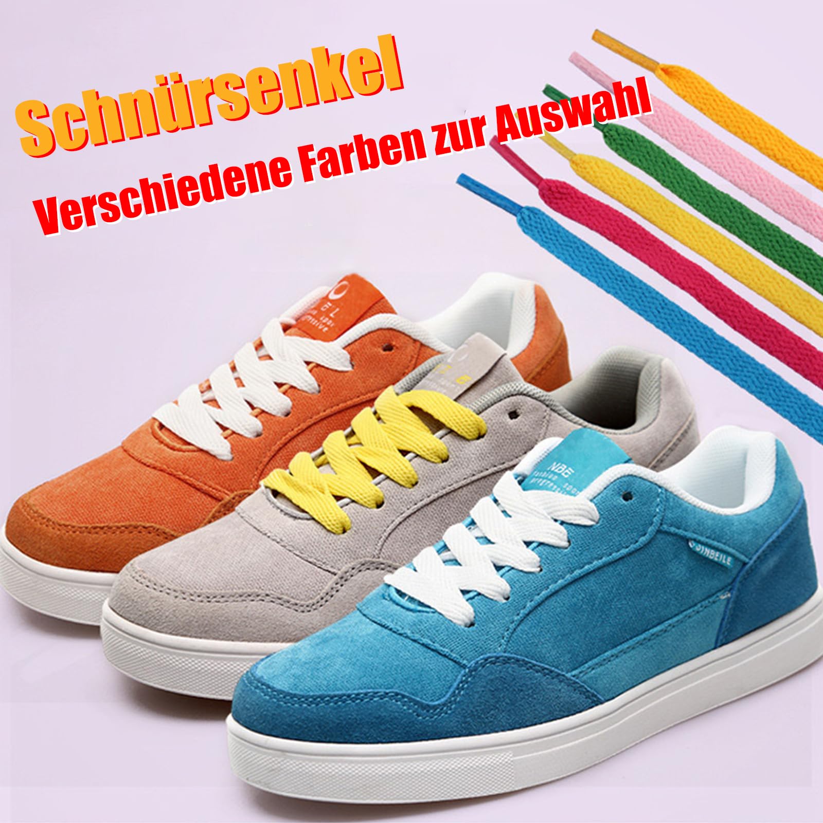 Lacets Chaussures Sport Plats 8 mm Large Course Planche Unisexe