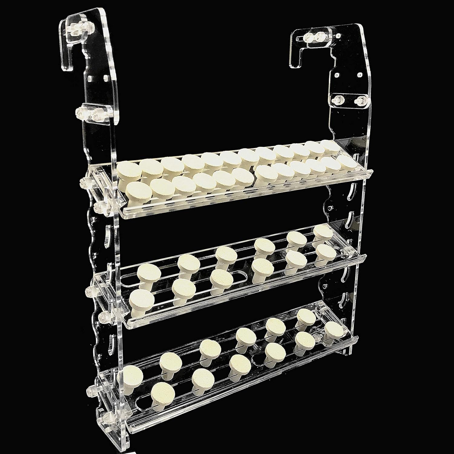 Vertical Frag Rack Holds up to 84 Coral frag Plugs Hang on Back (X-Height)