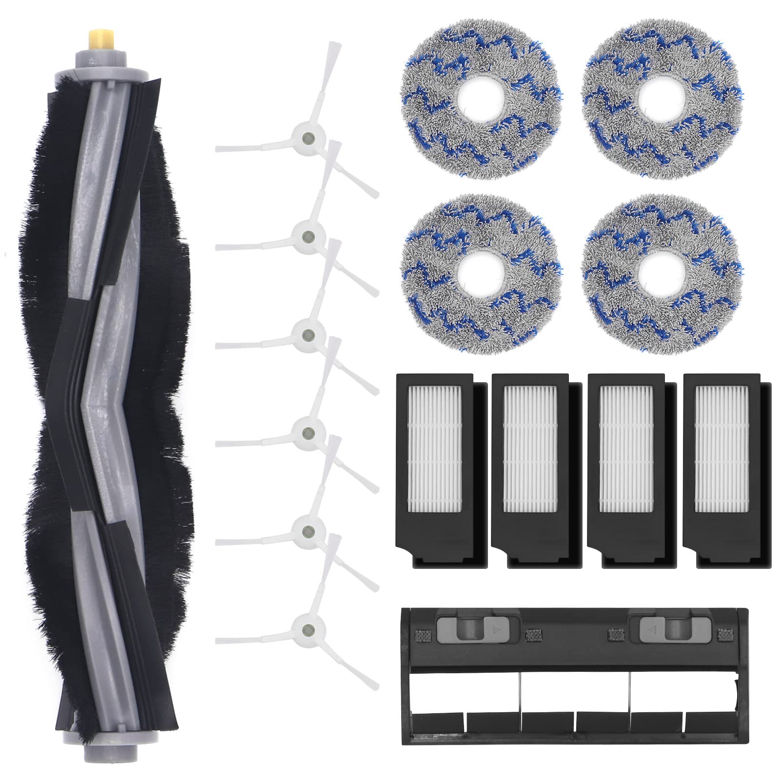 Accessoires ECOVACS DEEBOT T10 Turbo : kit complet de 17 pièces pour robot