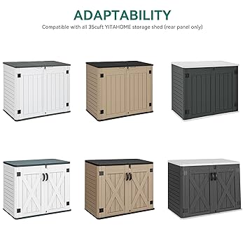 置物 rinshan Amazon.com : YITAHOME Extra Large Outdoor Horizontal Storage