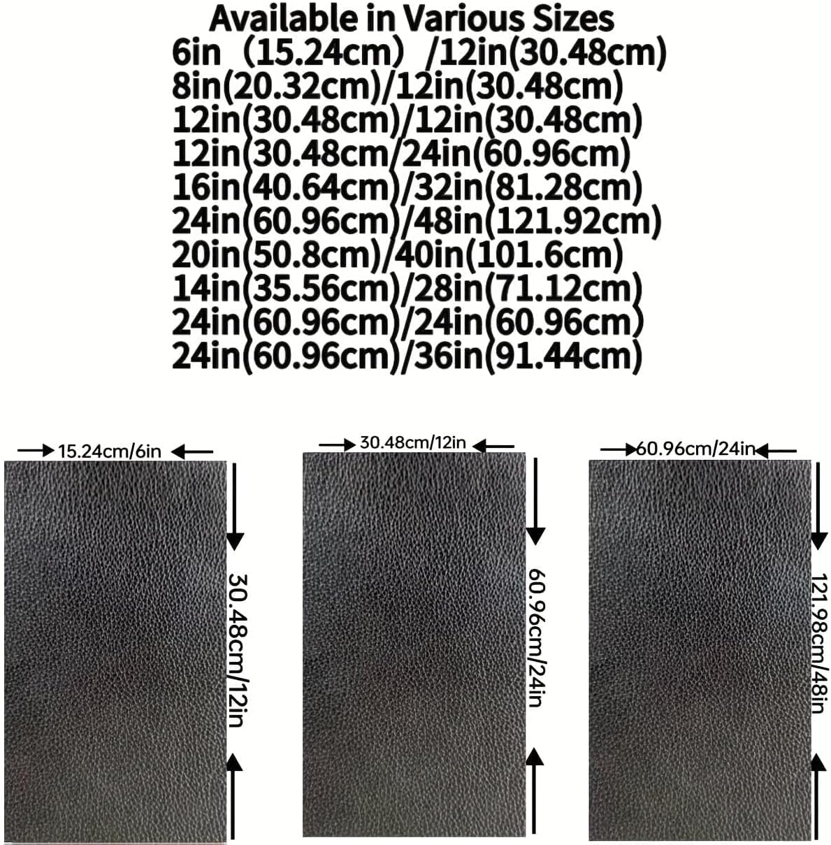 0.7mm Thickness, Black Leather, Cowhide Thin Leather is Used to Make Clothing Edging and Handicrafts (Pattern 5 Black 16 x 32 inche)