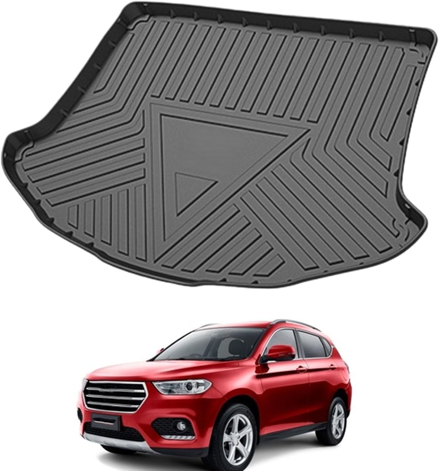 PLAKDFUU Bootmat for Haval H2 2014-2018 easyclean protector