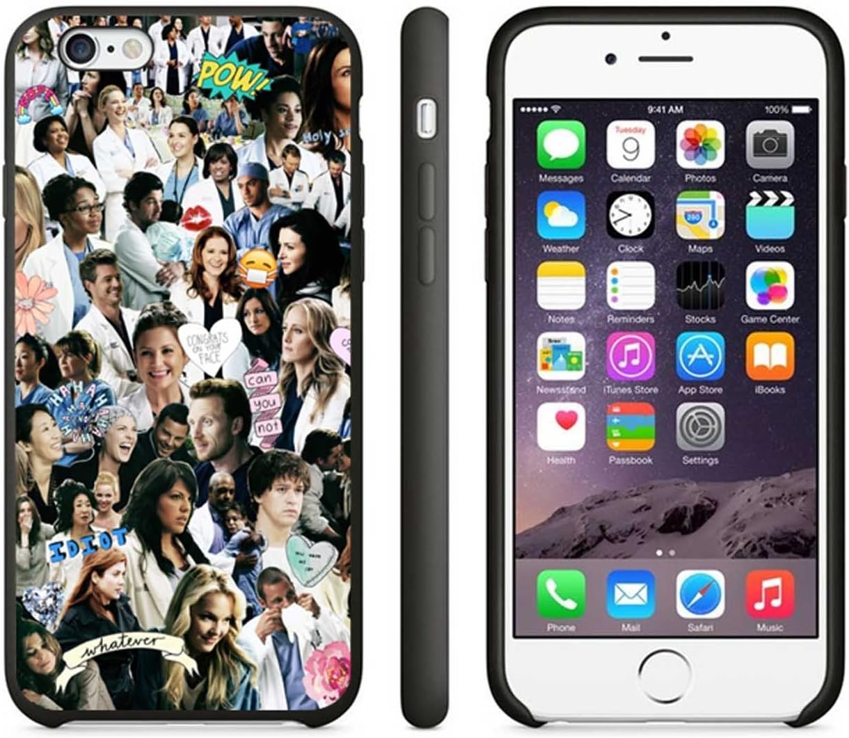 Greys Anatomy Too Sassy For You Case Cover Your iPhone 6 Case and iPHone 6s Case ( White Hard Plastic )