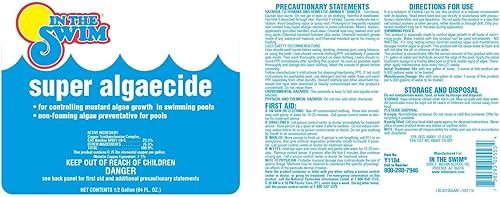 Miniatura 7 de In The Swim alguicida para piletas, 1 cuarto de galón