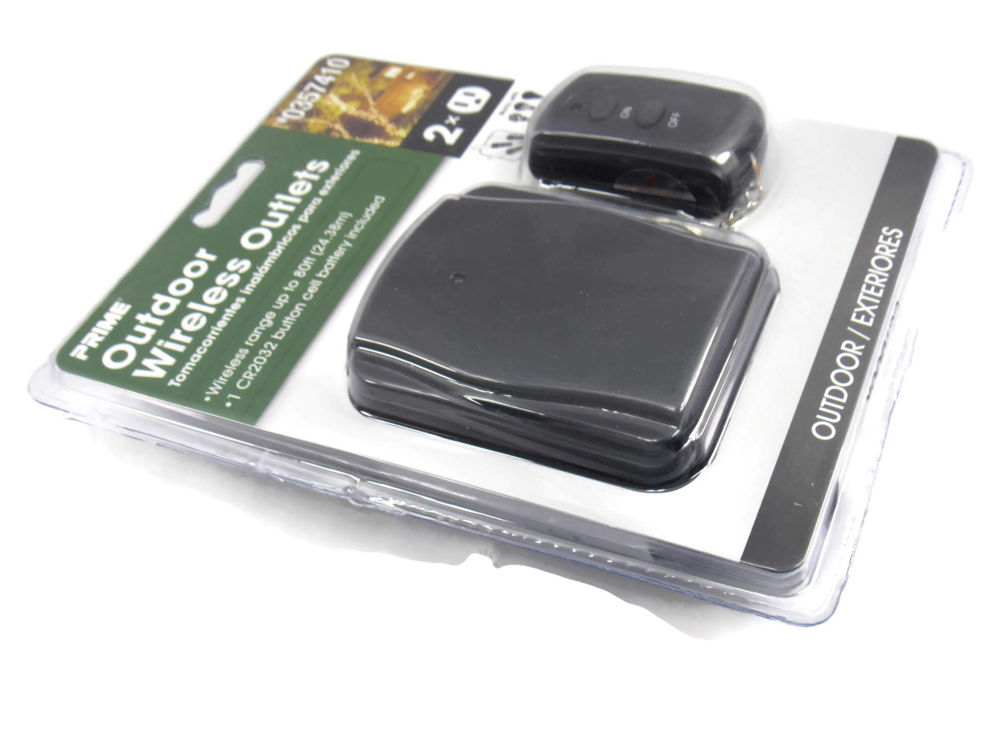 Prime Model UTTNOREM2 Outdoor Wireless Outlets with range up to 80 feet