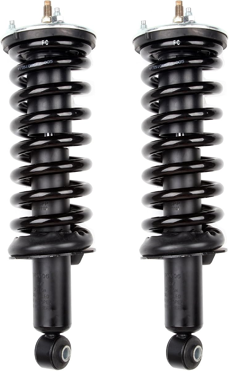 ECCPP 2pcs Front Pair Complete Strut fit for Suzuki Equator 2009-2012 | shock Assembly Shock Absorber fit for 2005-2012 for Nissan Pathfinder, 2005-2013 for Nissan Xterra 171103
