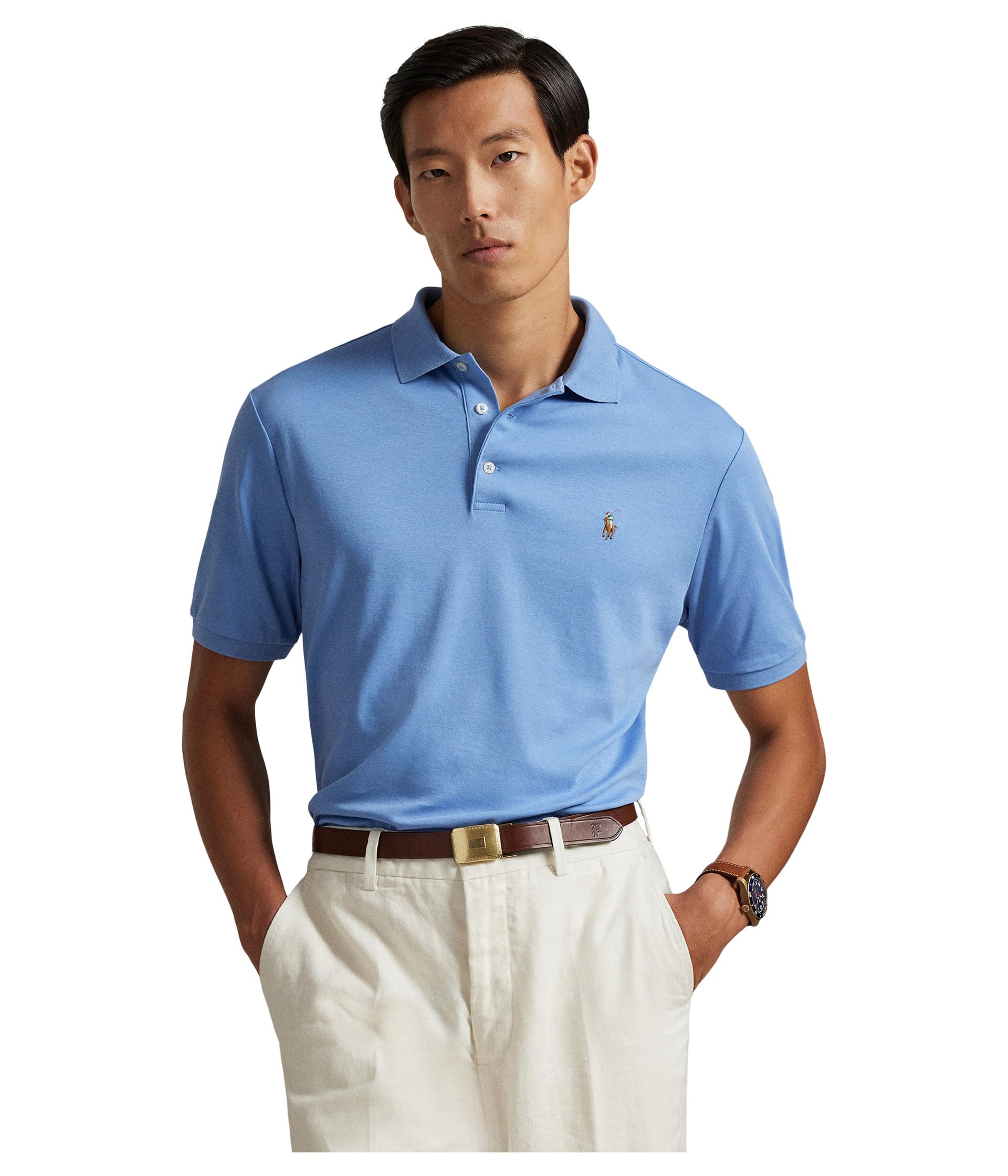 Classic Fit Soft Cotton Polo Shirt