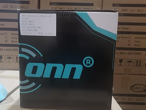 Miniatura 9 de Casco de motocicleta Bluetooth FreedConn BM12 DOT con Bluetooth, cara completa, casco con visor doble integrado con sistema de intercomunicador par