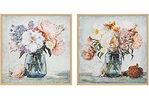 ArtbyHannah Framed Flower Wall Art