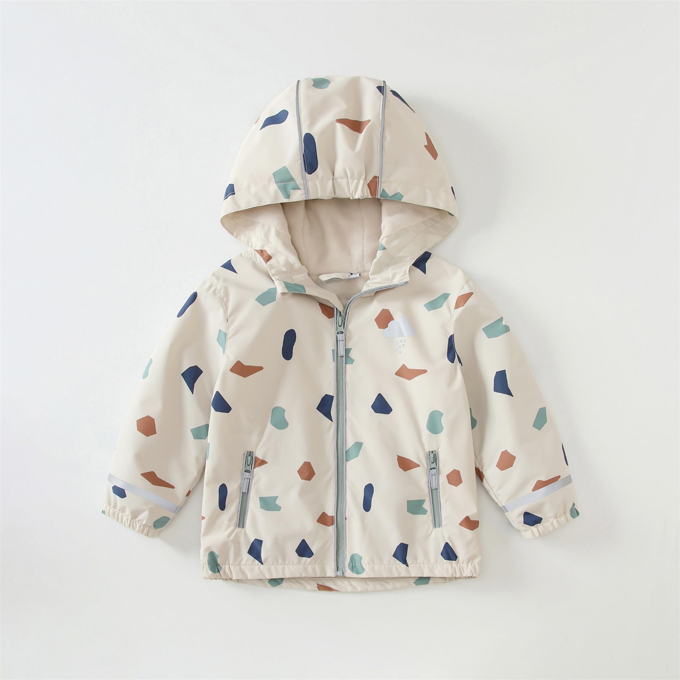 Jungen Regenjacke Regenhose Kinder Zweiteiliger Regenanzug Set Mädchen Regenjacken Regenlatzhose Mäntel Baby Matschhose Regenbekleidung Wind- und Wasserdicht Bekleidungsset