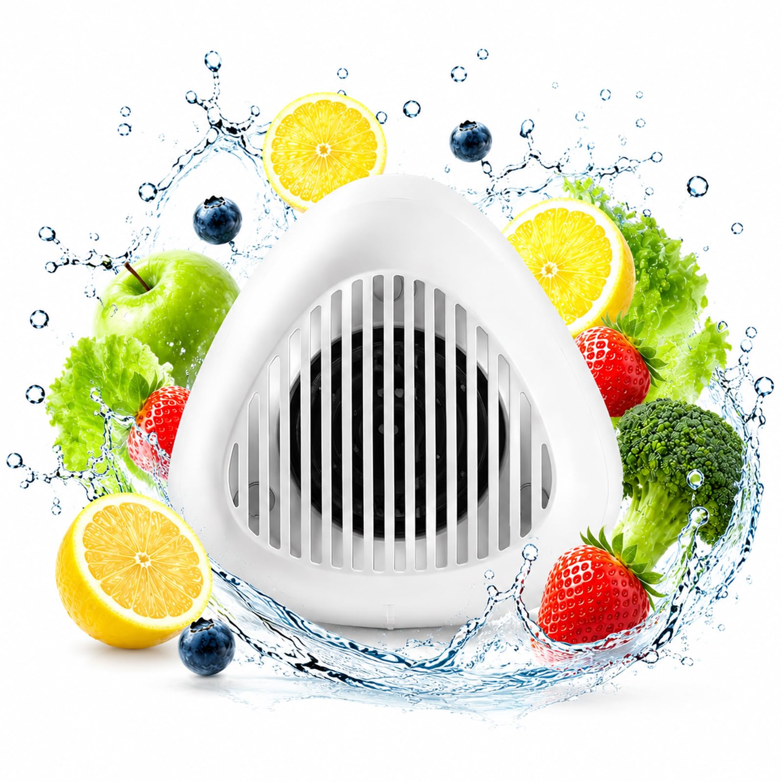 Portable Fruit and Vegetable Washer, Wireless OH-Ion Food Purifier (1Pc)