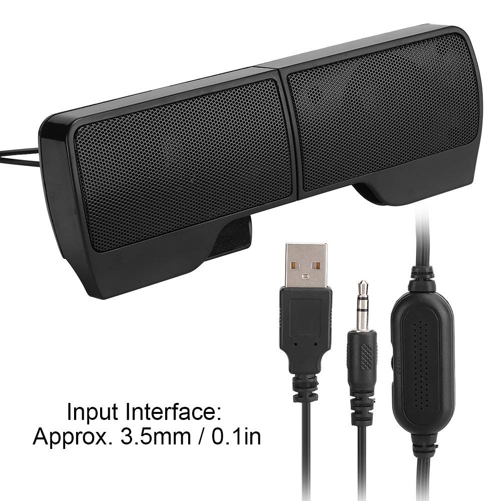 Altoparlante USB Con Clip Per Laptop - Speaker Stereo Portatile Per PC, Desktop E Dispositivi Mobili - Foto 4